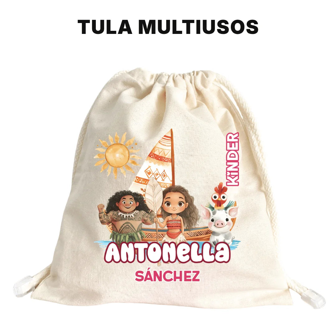 Aventurera del Océano – Etiquetas Escolares Personalizadas