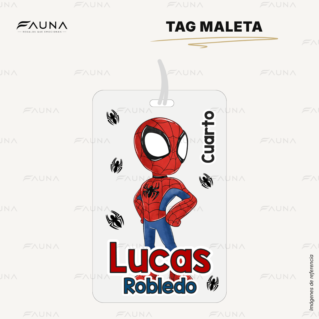 Héroe Arácnido 🕷️ - Etiquetas Escolares Premium Personalizadas