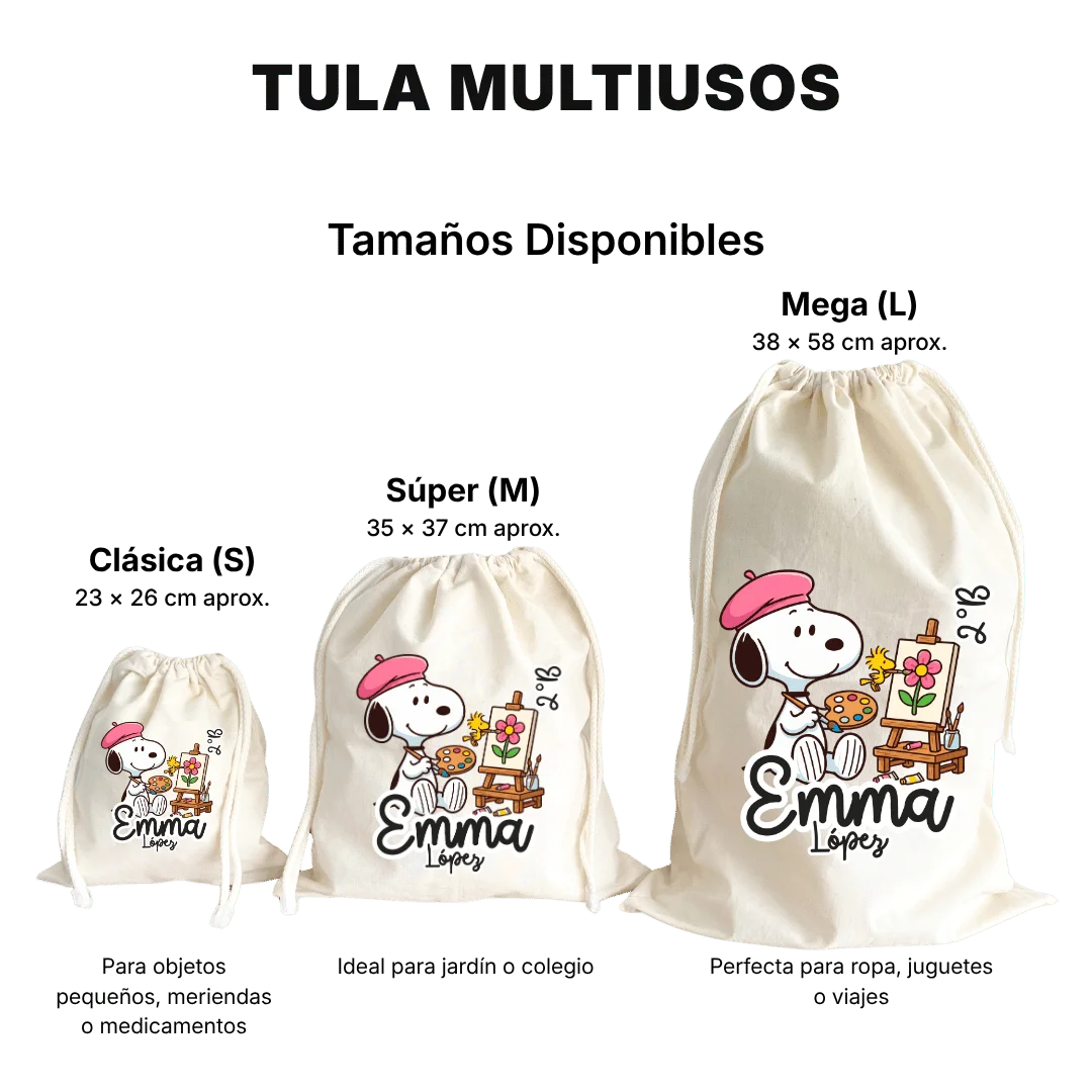 Beagle de la Casita Roja – Etiquetas Escolares Personalizadas