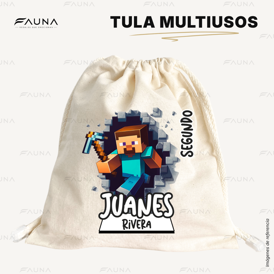 Bloques Pixelados 🟩 - Etiquetas Escolares Premium Personalizadas