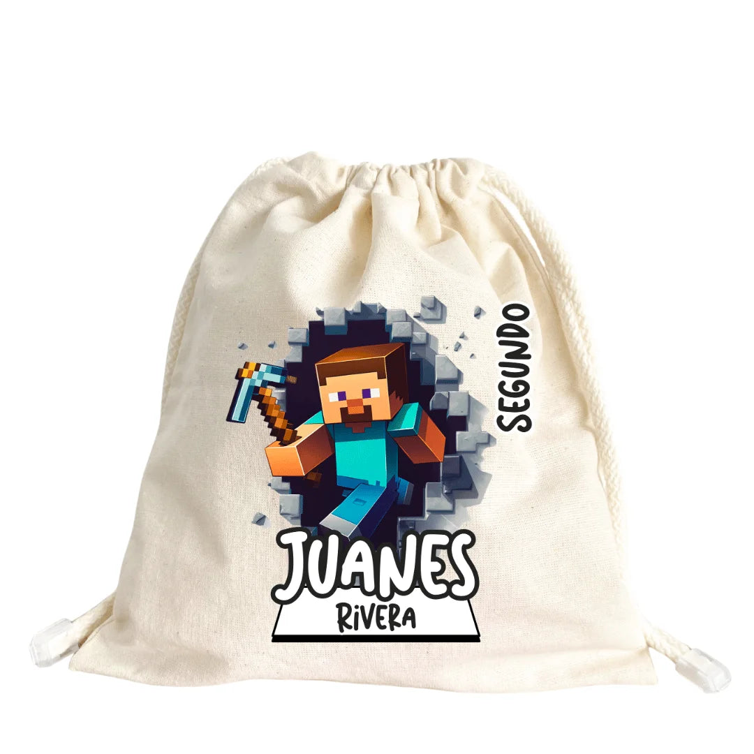 Bloques Pixelados – Tula Multiusos Personalizada