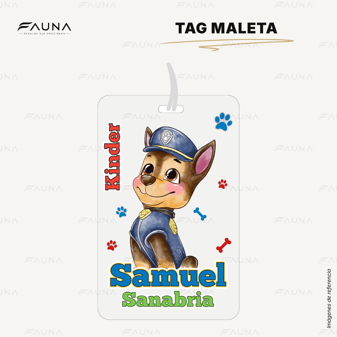 Cachorros Aventureros 🐾 - Etiquetas Escolares Premium Personalizadas