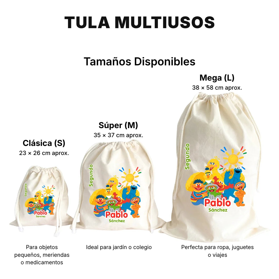 Calle De Colores – Tula Multiusos Personalizada