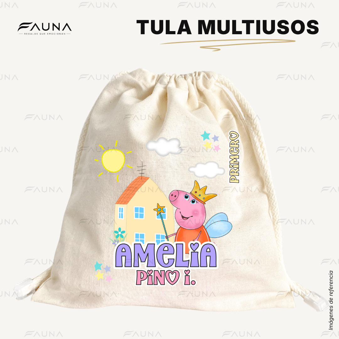 Cerdita Aventurera 🐷 - Etiquetas Escolares Premium Personalizadas