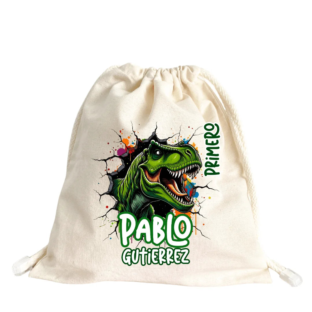 Dinosaurios Salvajes – Tula Multiusos Personalizada