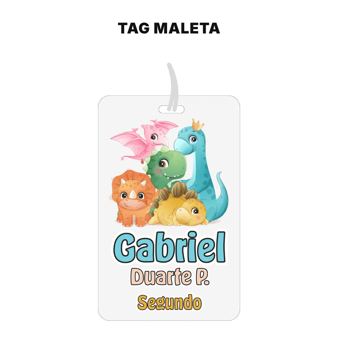 Dinosaurios – Etiquetas Escolares Personalizadas