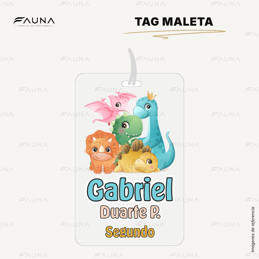 Dinosaurios 🦖 - Etiquetas Escolares Premium Personalizadas