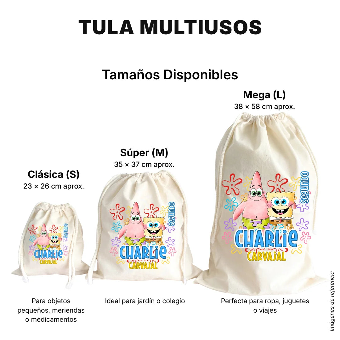 Diversión Bajo el Mar – Tula Multiusos Personalizada