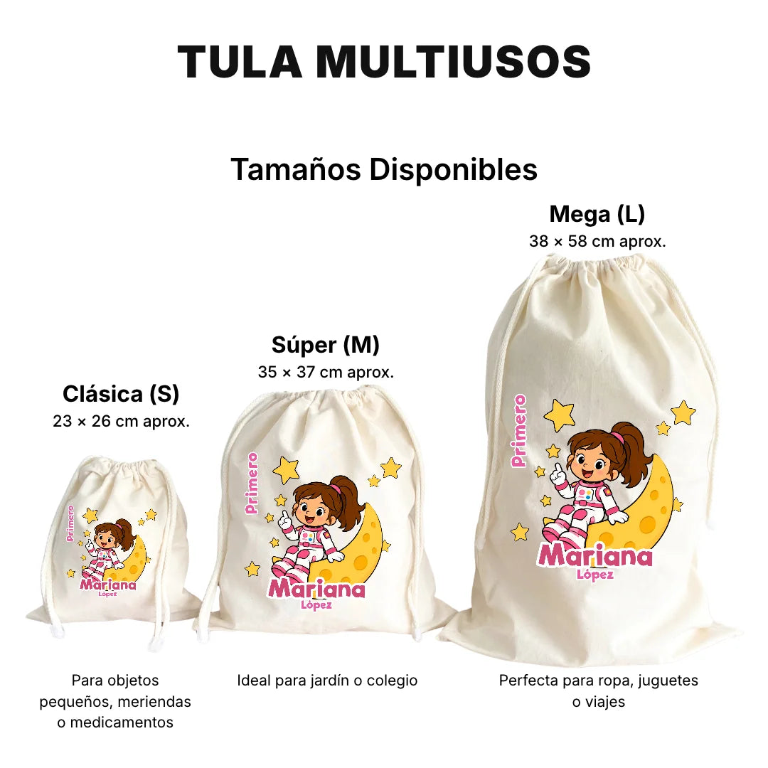 Explora Galáctica – Tula Multiusos Personalizada