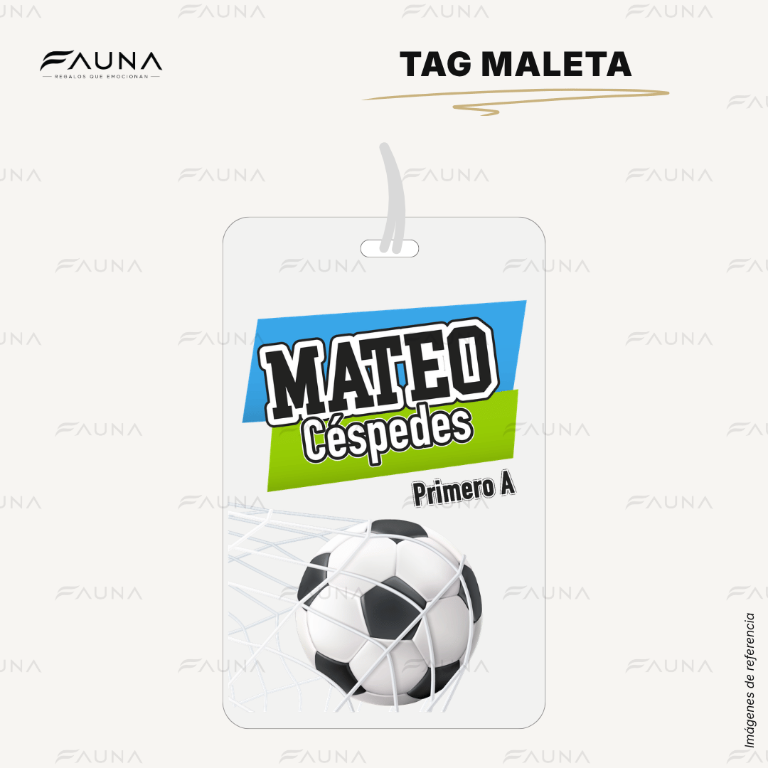 Fútbol Niño ⚽ - Etiquetas Escolares Premium Personalizadas