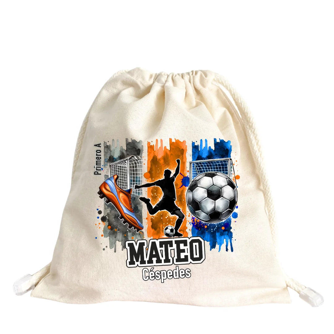 Fútbol Niño – Tula Multiusos Personalizada