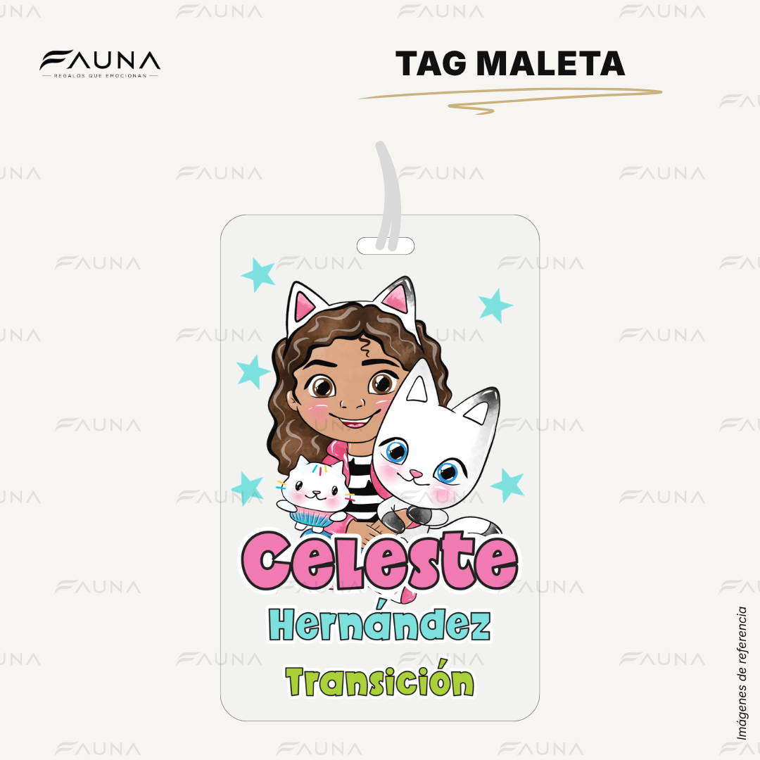 Gatita Aventurera 🏡 - Etiquetas Escolares Premium Personalizadas