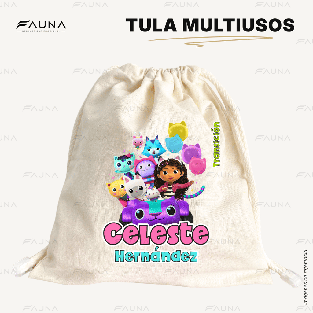 Gatita Aventurera 🏡 - Etiquetas Escolares Premium Personalizadas