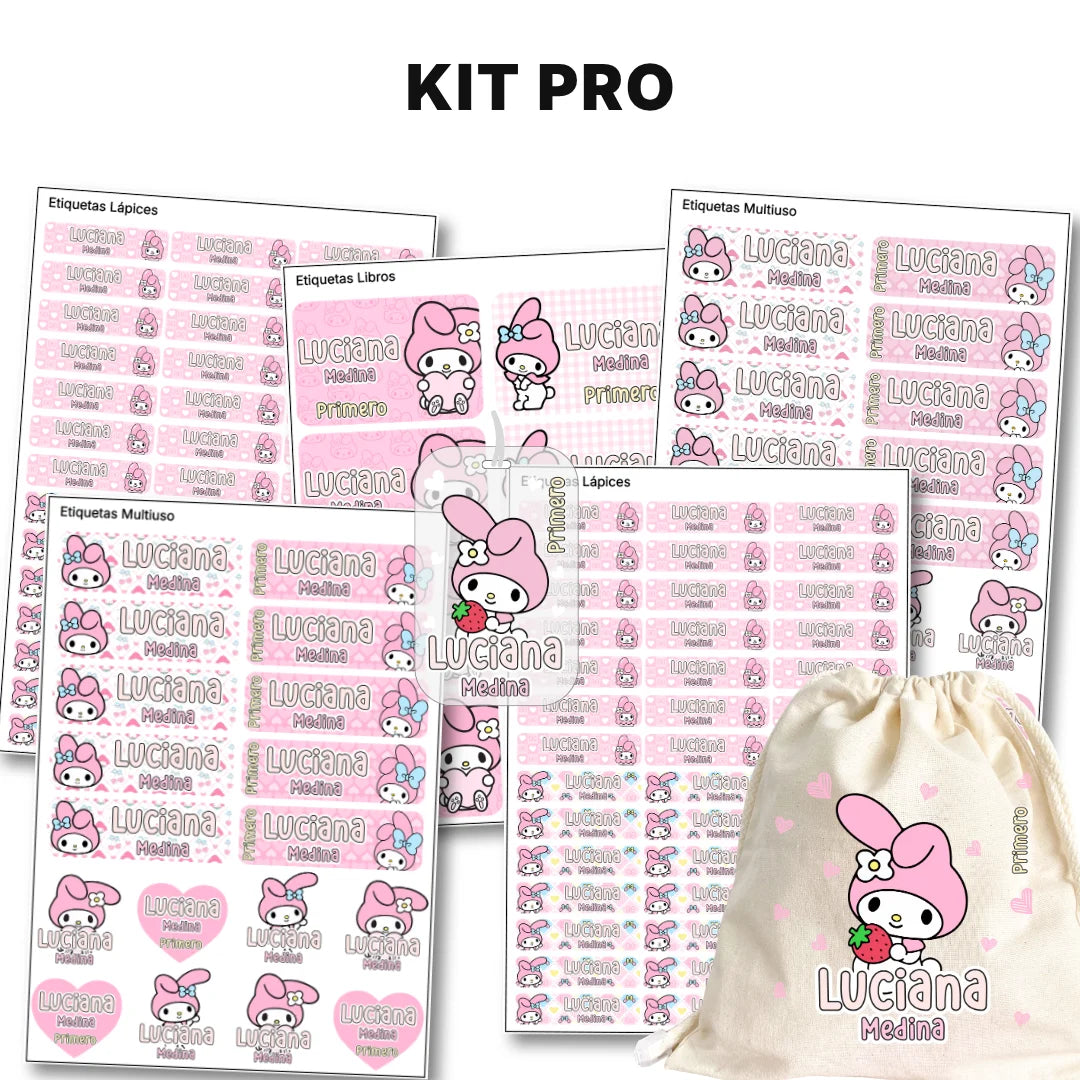 Gatita Dulce – Etiquetas Escolares Personalizadas