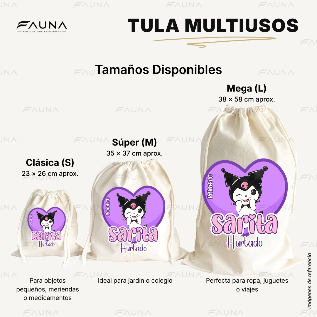 Gatita Kawaii Oscura 💜 - Etiquetas Escolares Premium Personalizadas
