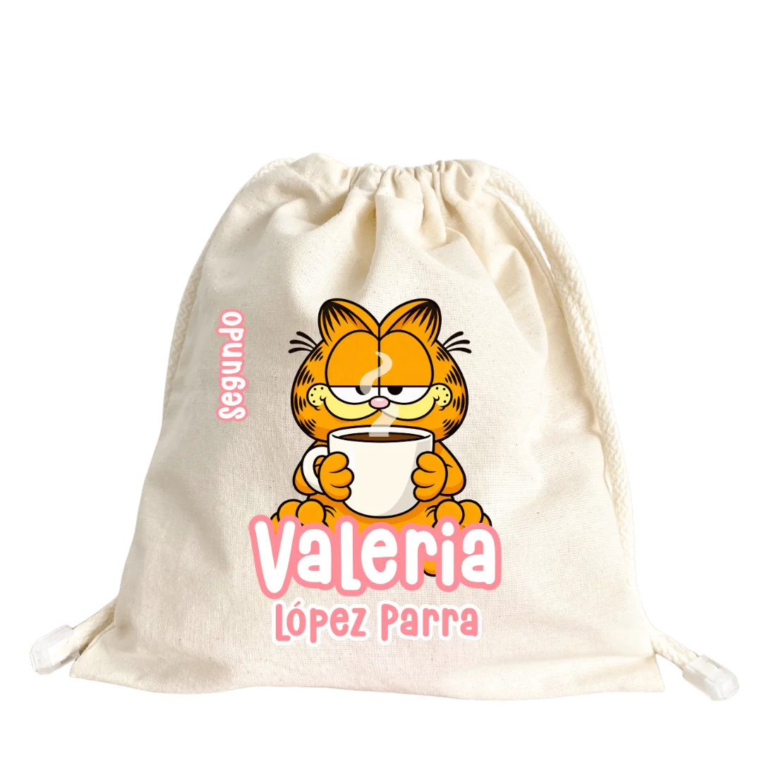 Gato Comelón – Tula Multiusos Personalizada