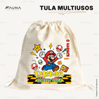 Héroe Gamer Clásico 🍄 - Etiquetas Escolares Premium Personalizadas