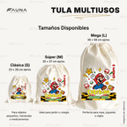 Héroe Gamer Clásico 🍄 - Etiquetas Escolares Premium Personalizadas