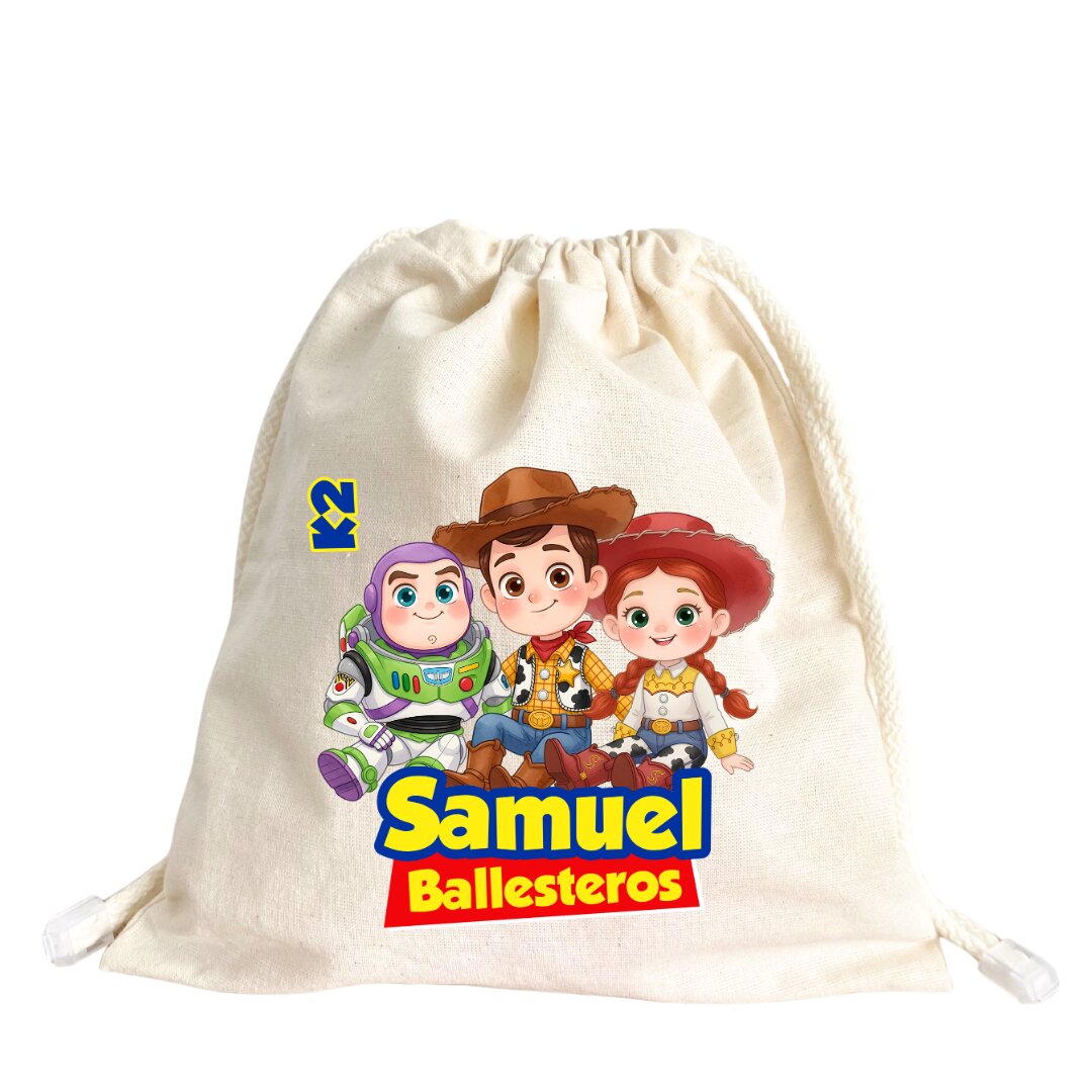 Juguetes Aventureros – Tula Multiusos Personalizada