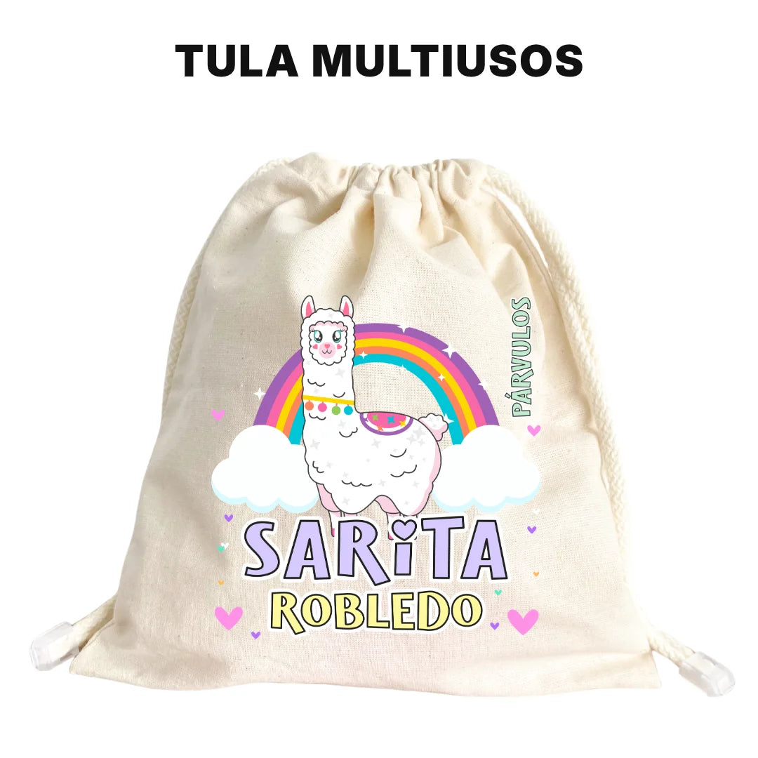 Llama – Etiquetas Escolares Personalizadas