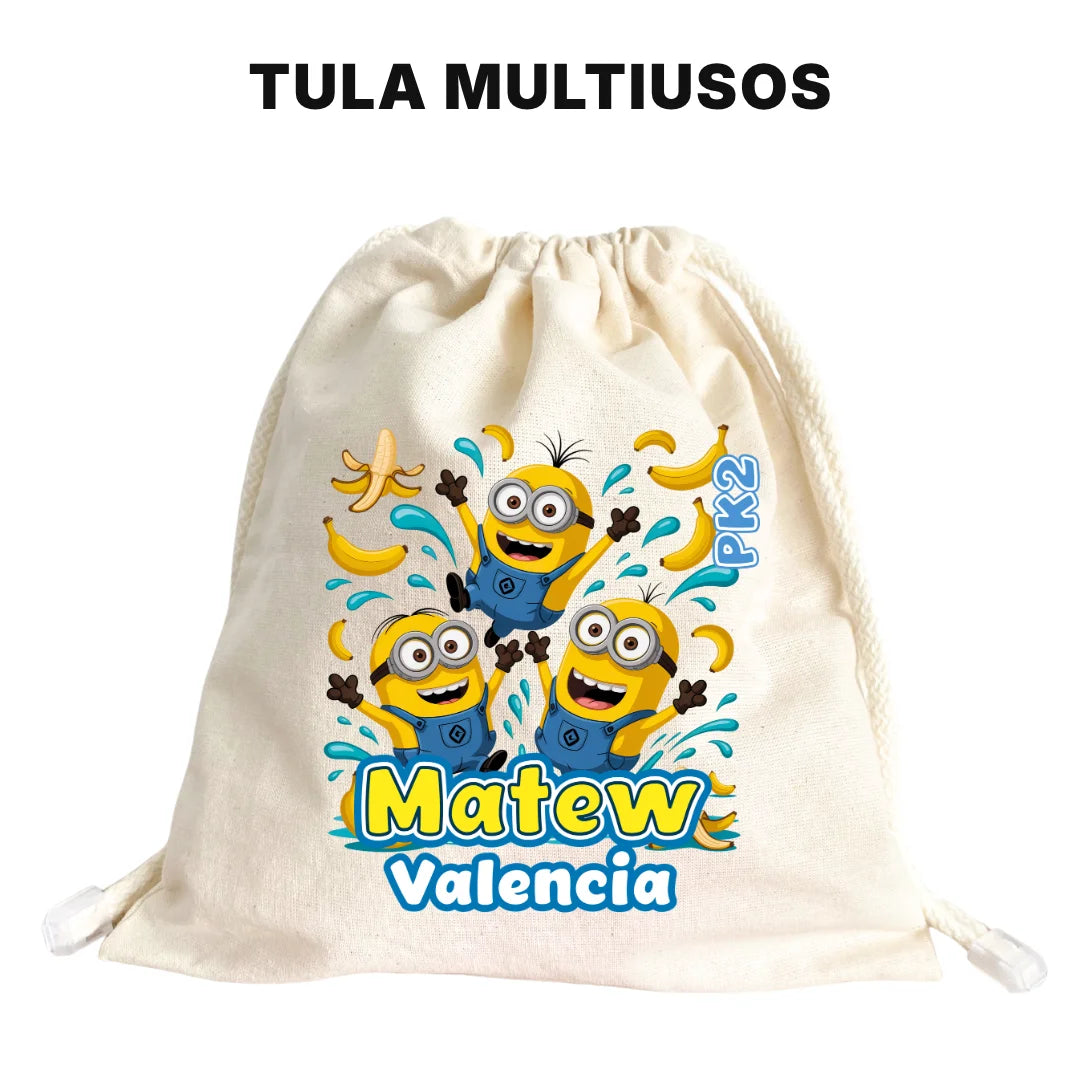 Locuras Amarillas – Etiquetas Escolares Personalizadas