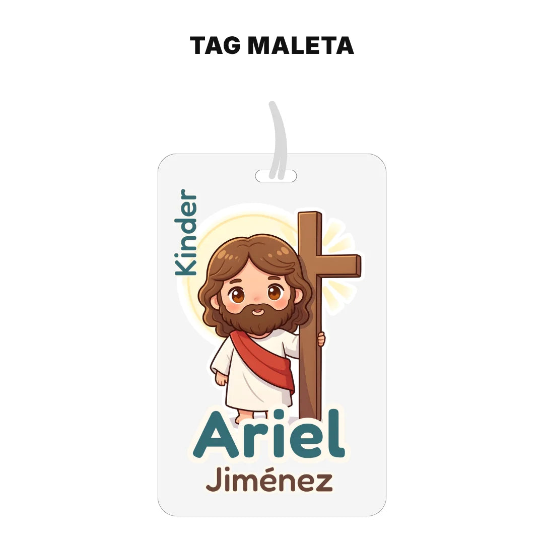 Mi Amigo Jesús – Etiquetas Escolares Personalizadas