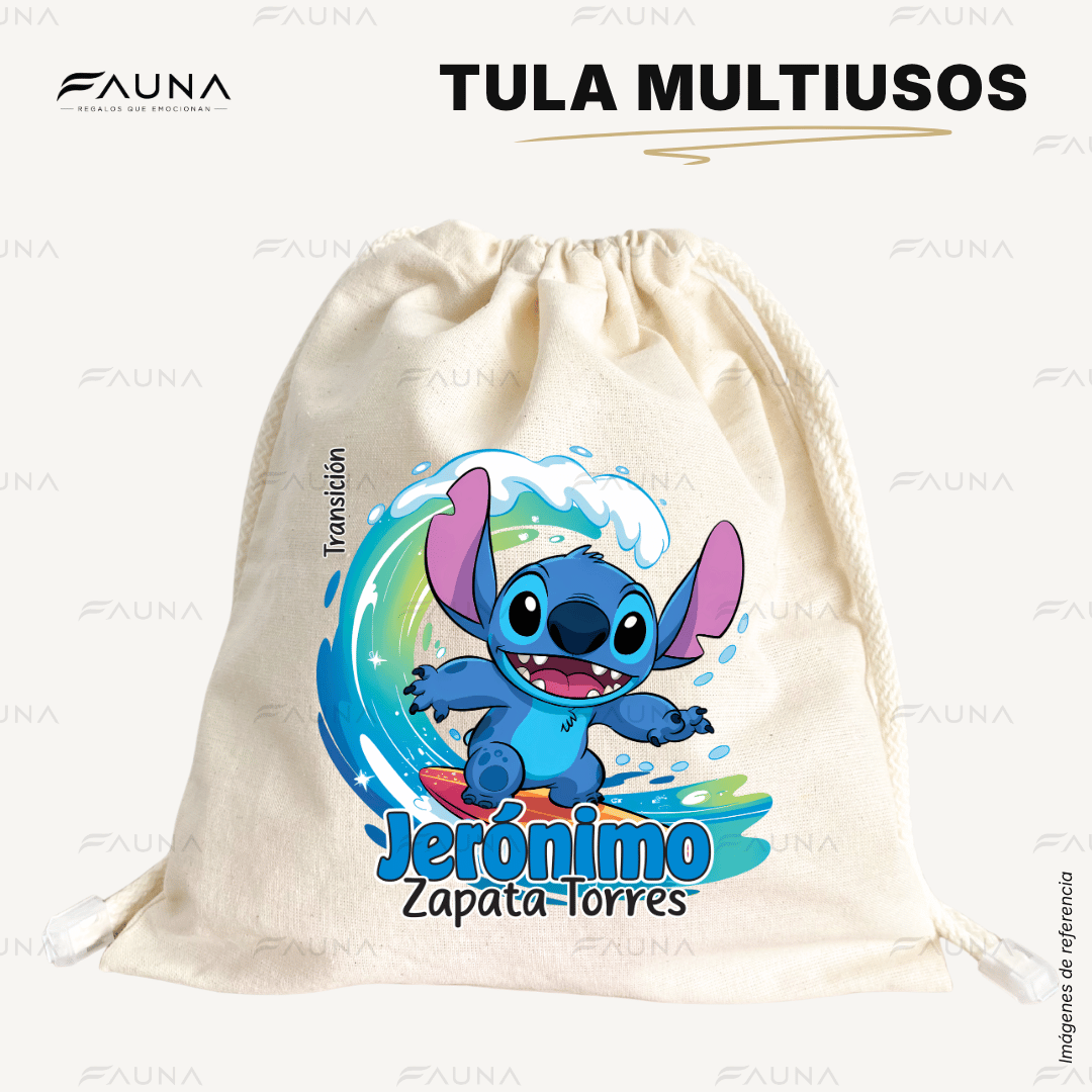 Monstruito Azul 💙 - Etiquetas Escolares Premium Personalizadas