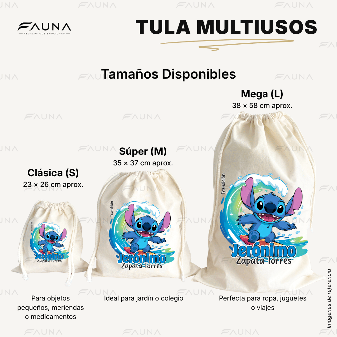 Monstruito Azul 💙 - Etiquetas Escolares Premium Personalizadas
