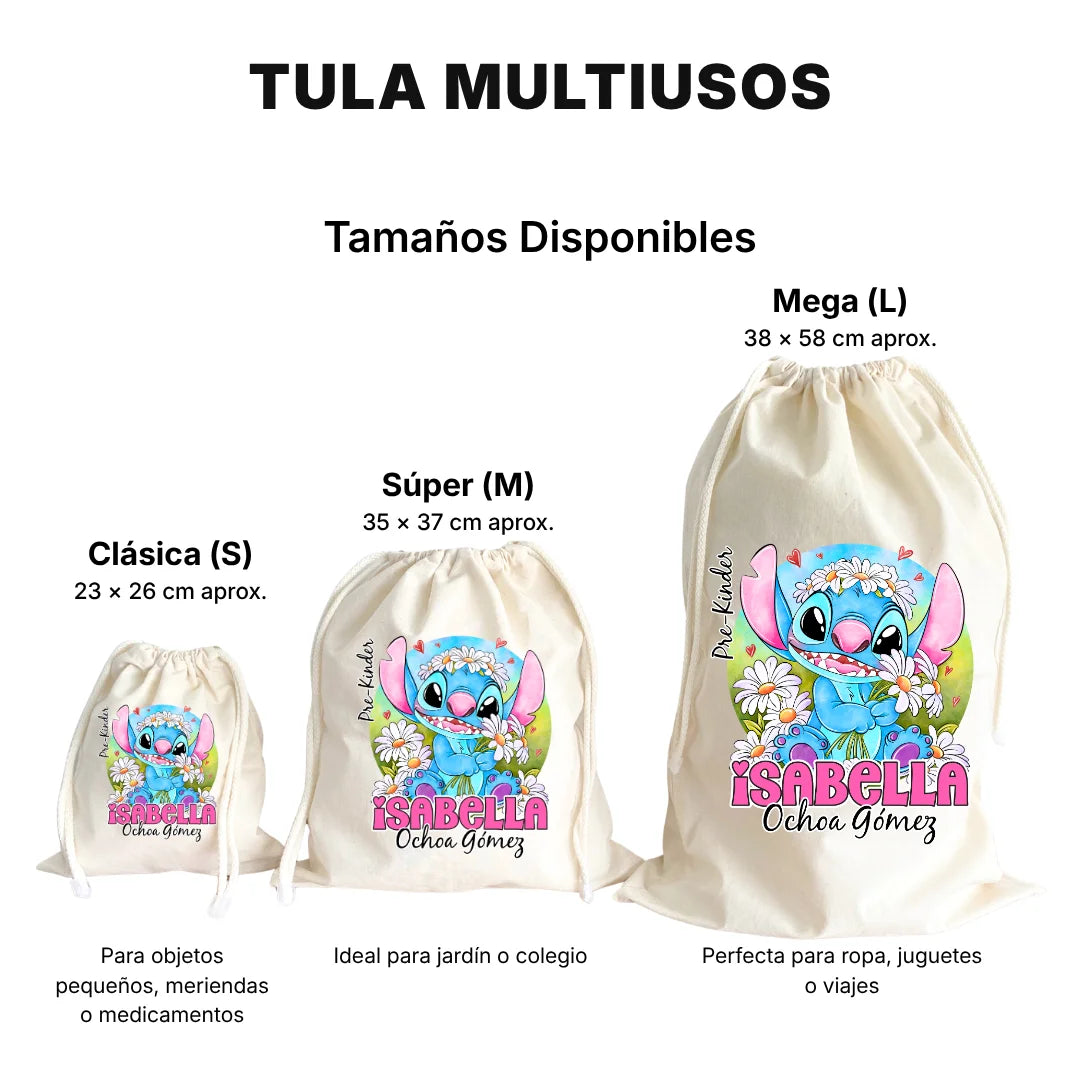 Monstruito Rosa – Tula Multiusos Personalizada