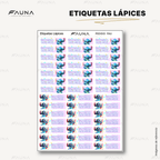 Monstruito Rosa 💖 - Etiquetas Escolares Premium Personalizadas
