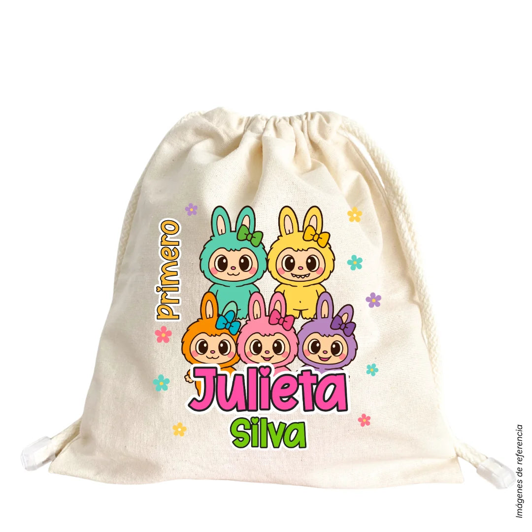 Muñeca Kawaii Colorida – Tula Multiusos Personalizada
