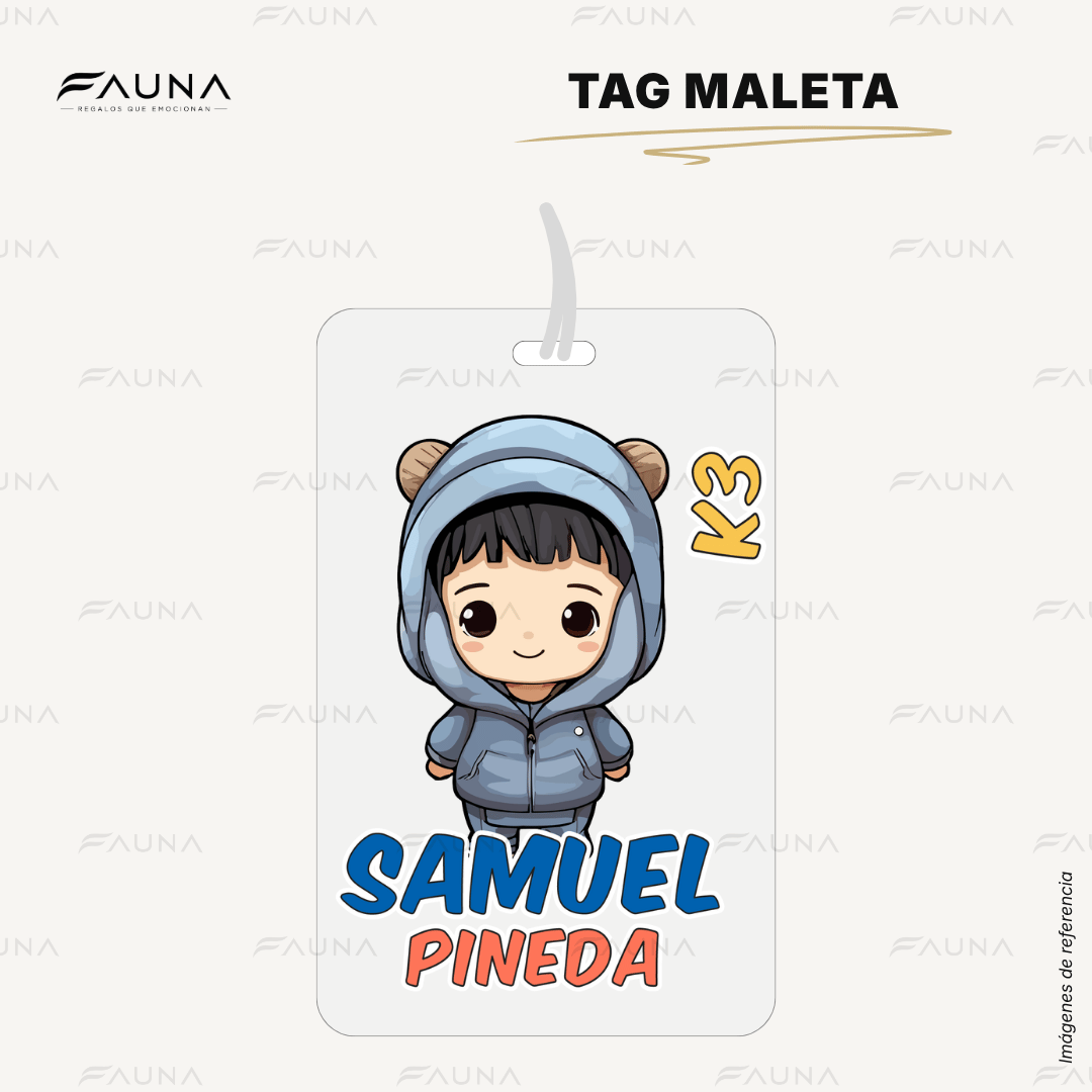 Niños Kawaii 🌟 - Etiquetas Escolares Premium Personalizadas
