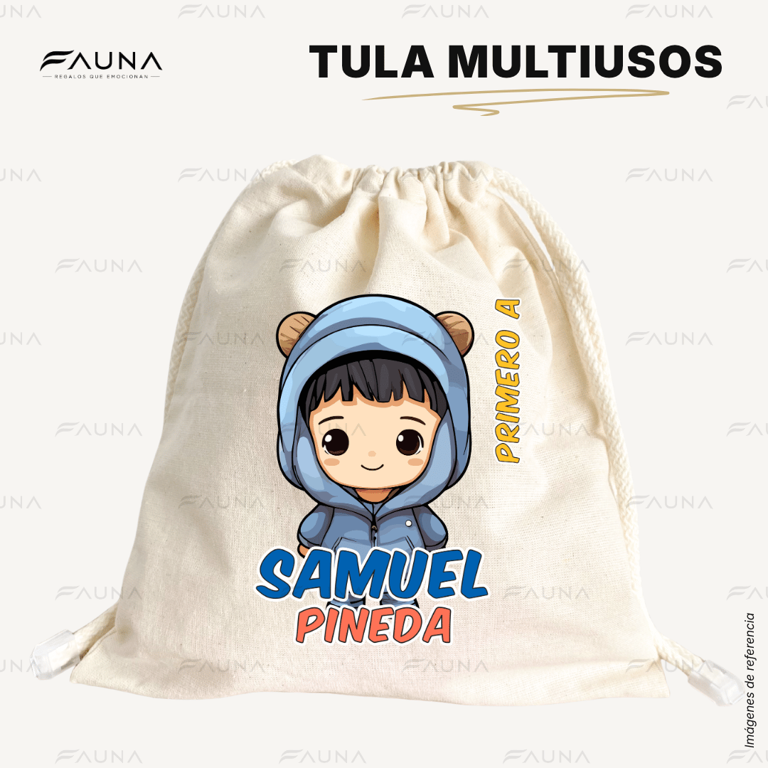 Niños Kawaii – Tula Multiusos Personalizada