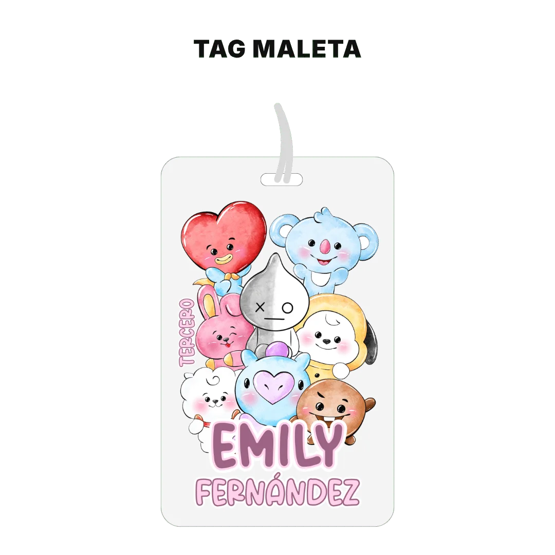 Pandilla Army – Etiquetas Escolares Personalizadas