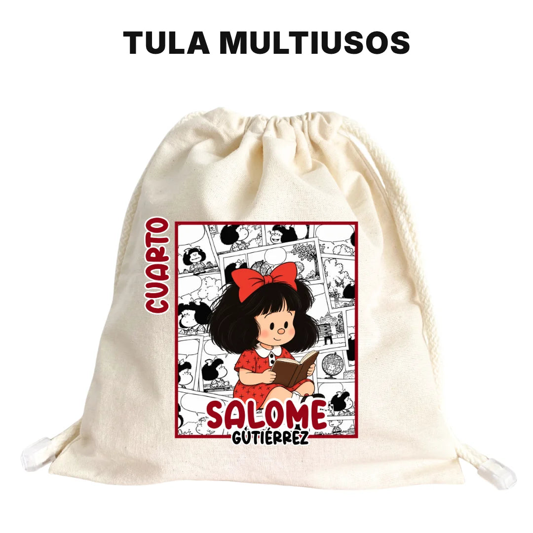 Pequeña Filósofa  – Etiquetas Escolares Personalizadas