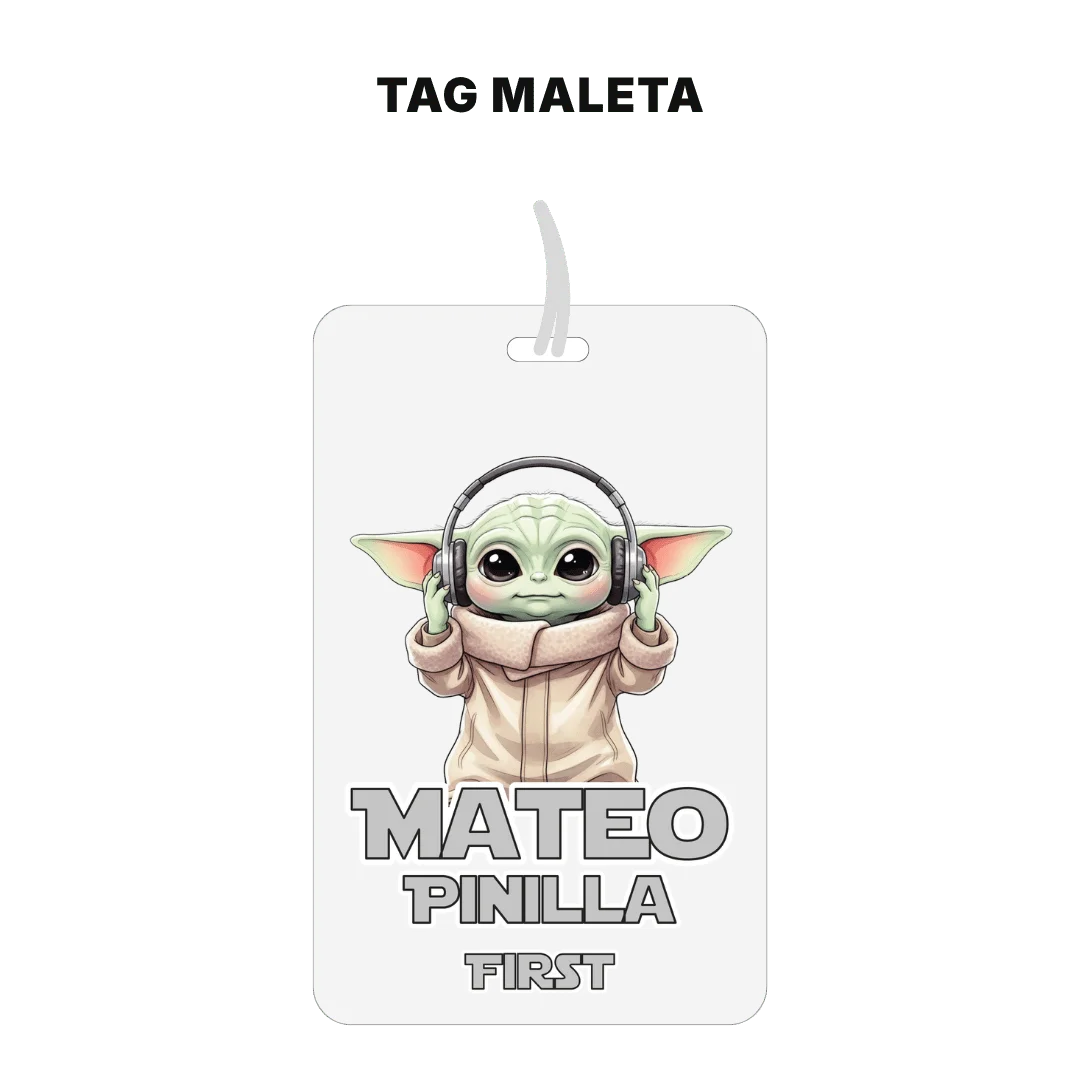 Pequeño Maestro Galáctico – Etiquetas Escolares Personalizadas