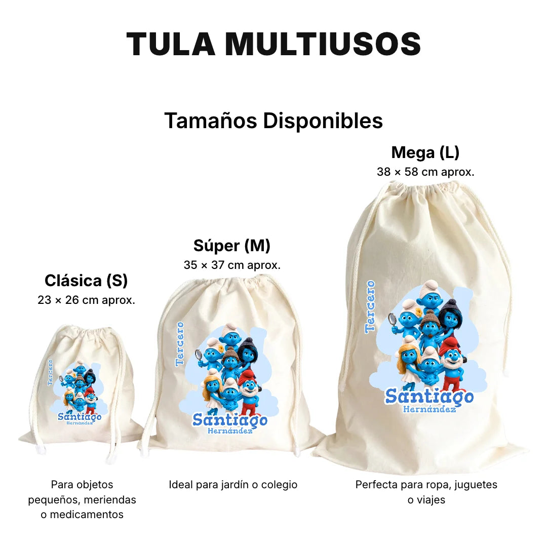 Pequeños Azules – Etiquetas Escolares Personalizadas