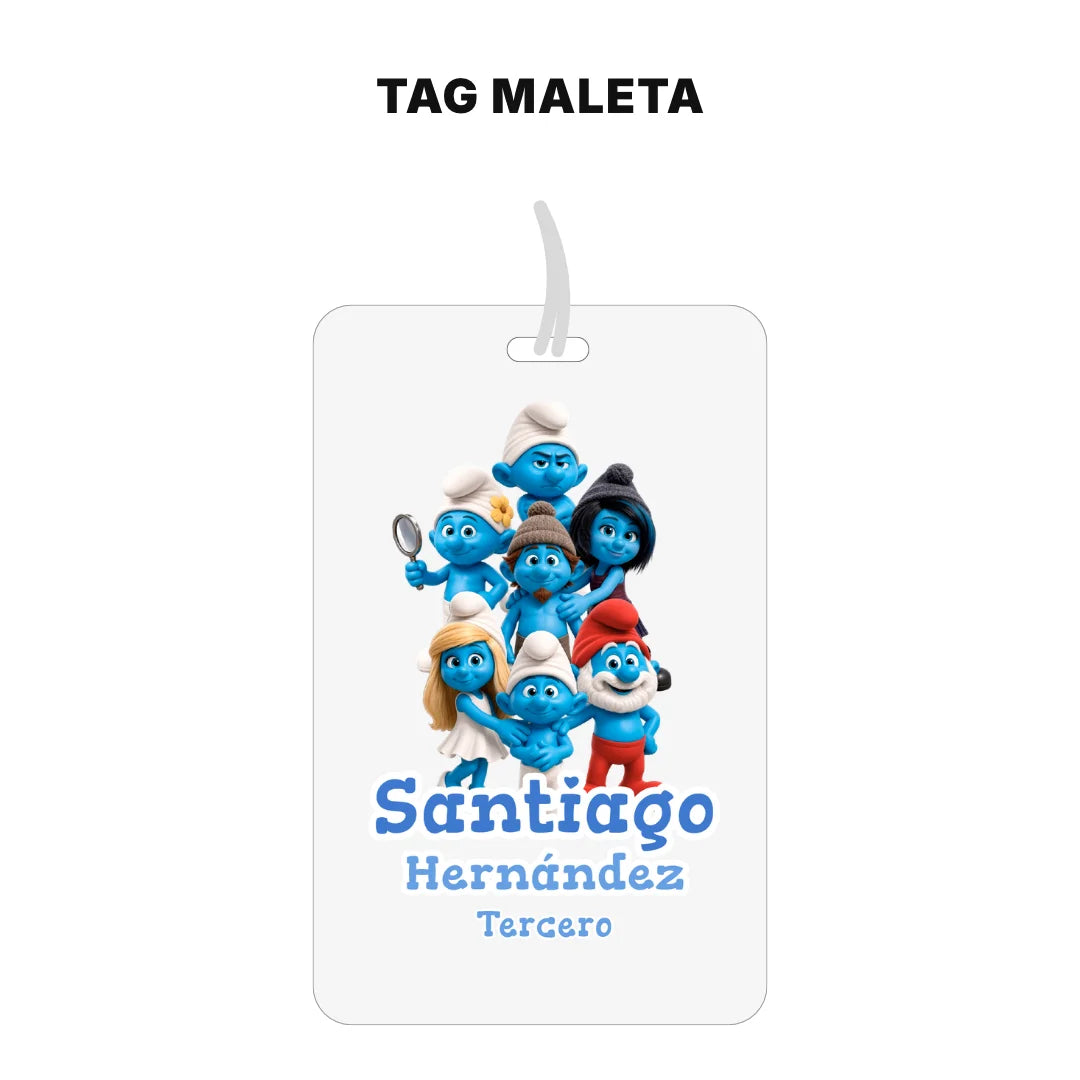 Pequeños Azules – Etiquetas Escolares Personalizadas