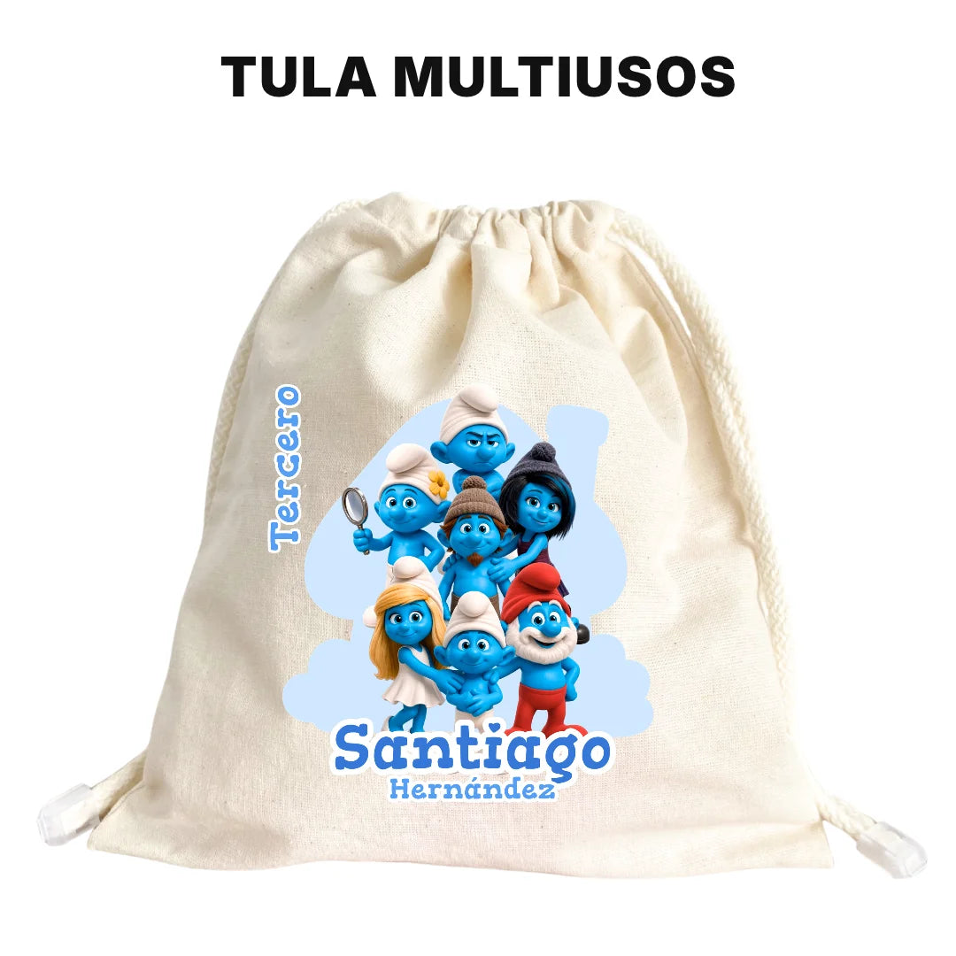 Pequeños Azules – Etiquetas Escolares Personalizadas