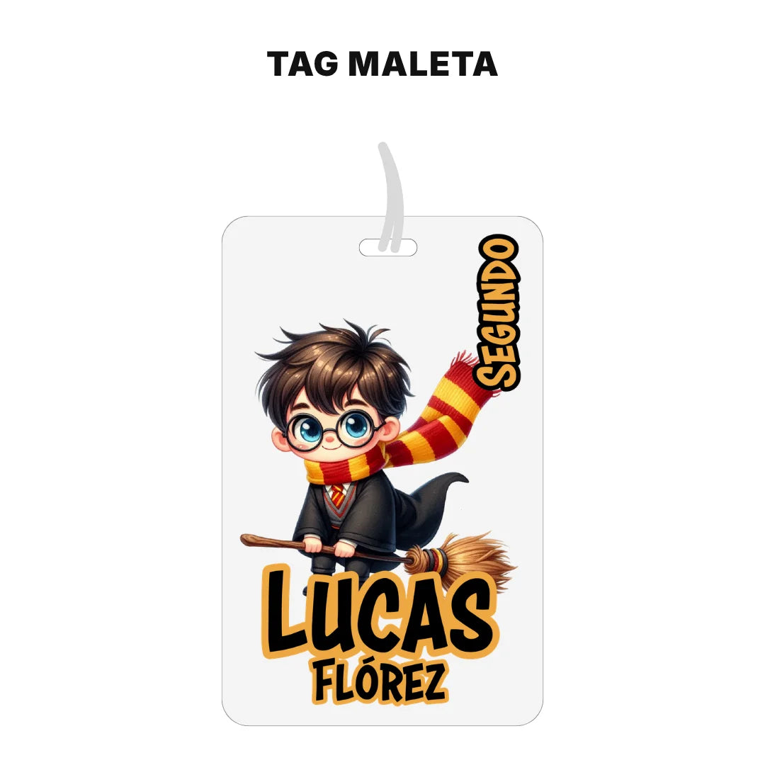Pequeños Hechiceros – Etiquetas Escolares Personalizadas