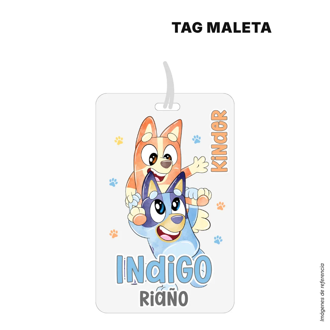 Perrita Aventurera – Etiquetas Escolares Personalizadas