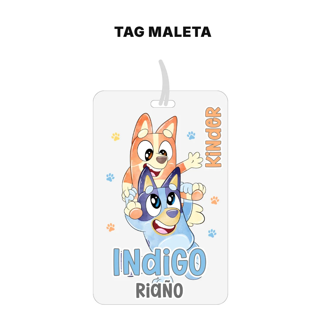 Perrita Aventurera – Etiquetas Escolares Personalizadas