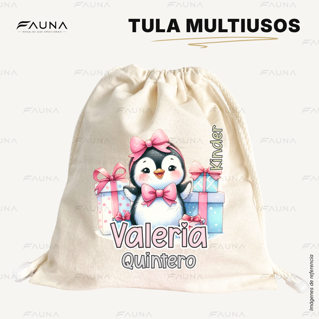 Pingüina 🐧 - Etiquetas Escolares Premium Personalizadas
