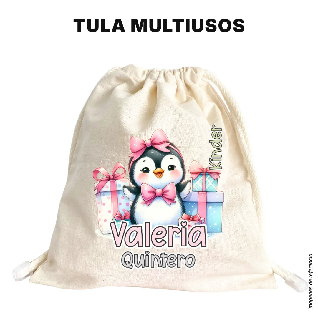 Pingüina – Etiquetas Escolares Personalizadas