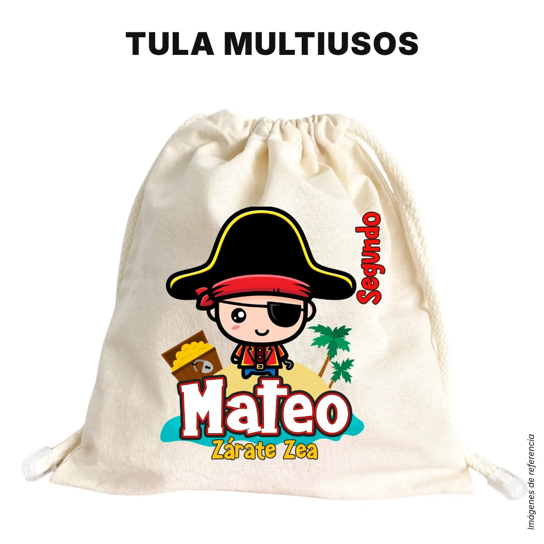 Piratas – Etiquetas Escolares Personalizadas