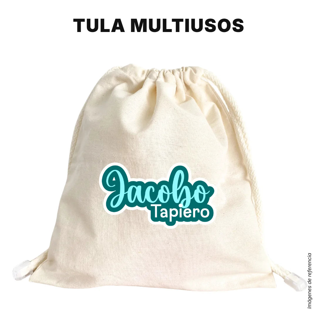 Pop Name Aqua – Etiquetas Escolares Personalizadas