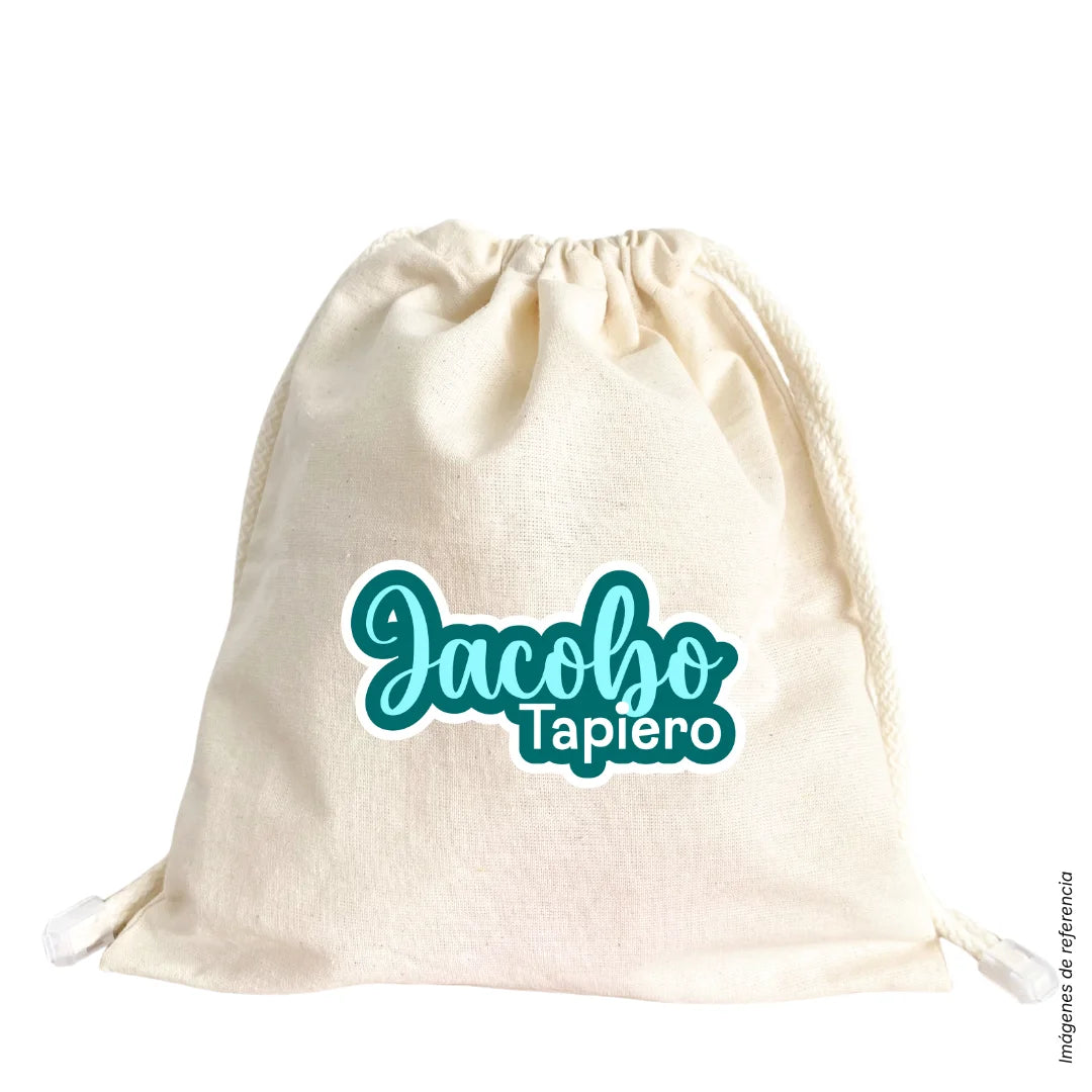 Pop Name Aqua – Tula Multiusos Personalizada