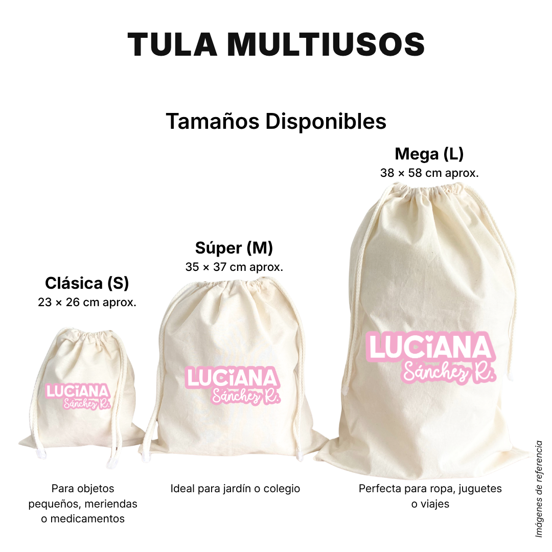 Pop Name Candy – Tula Multiusos Personalizada