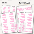 Pop Name – Candy 🩷 - Etiquetas Escolares Premium Personalizadas