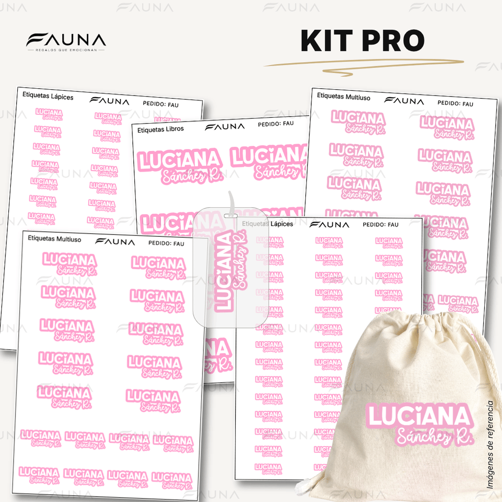 Pop Name – Candy 🩷 - Etiquetas Escolares Premium Personalizadas